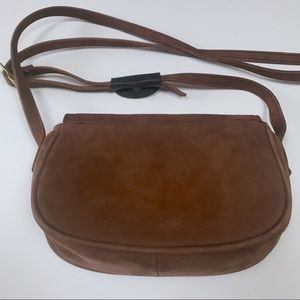 CLAUDIO FERRICI SUEDE SHOULDER BAG - NWOT